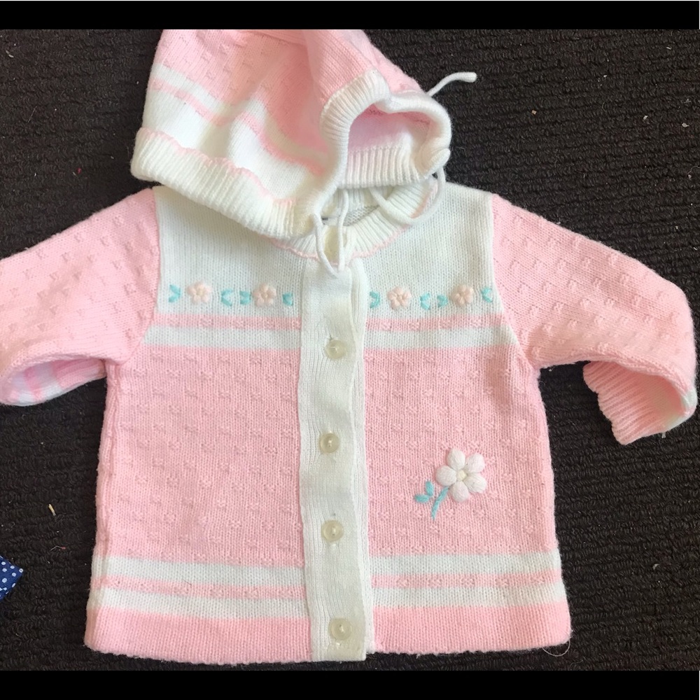 Hat and sweater set